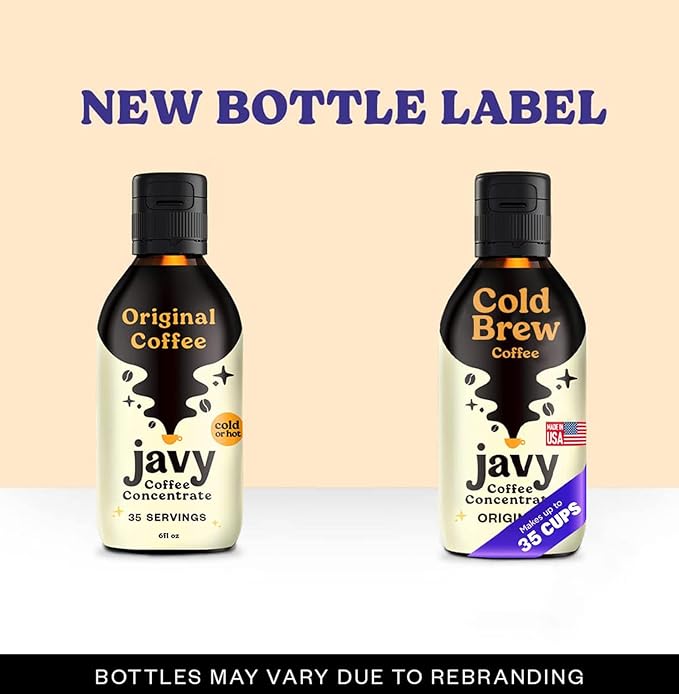 Coffee Concentrate - Cold Brew Coffee Perfect for Hot or Iced Instant Coffees Hot Drinks Cold Brew Concentrate 3 Pack - Original