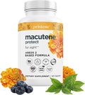 Macutene Protect Eye Vitamins for Macular Support Areds 2 with Lutein and Zeaxanthin Supplements (25mg/5mg) – Doctor Formulated Bilberry Supplement for Eyes Lab Tested Vegan (60 Capsules)