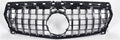 Engine Intake Grille Front Grille for mercedess 2013-2019 CLA Class X117 C117 CLA220 CLA260 CLA45 CLA180 Shooting Brake Front Bumper Grill (Color : 2016-2019 Silver)