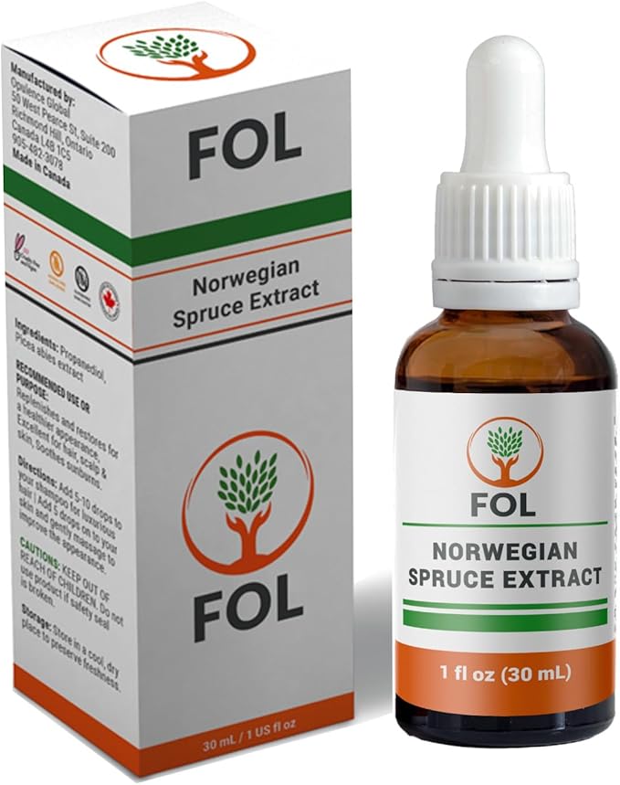 Opulence Global (FOL) Formerly Fountain of Life High Performance Antioxidant Norwegian Spruce Extract 1fl oz Made in Canada