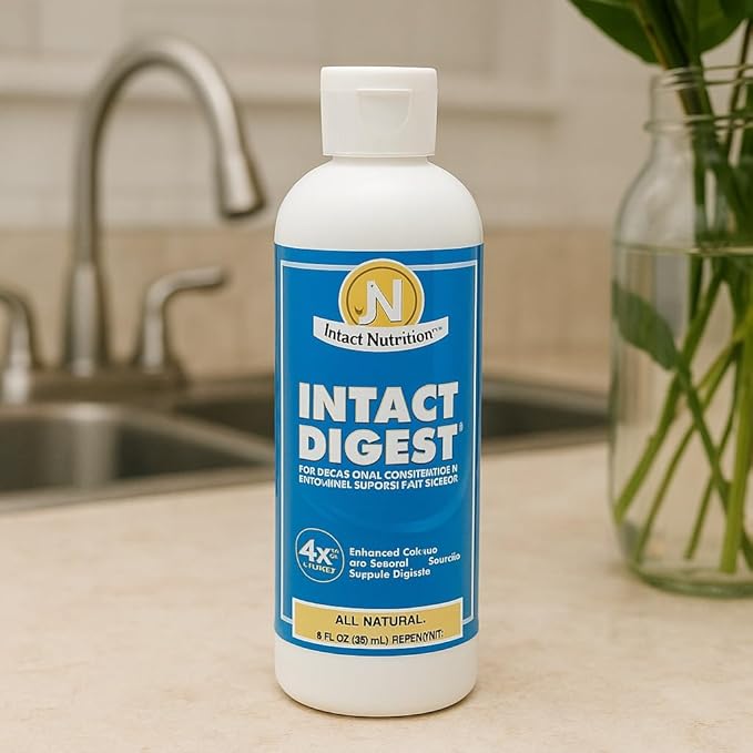 Intact Digest with Nutri-Mastic – Ionic Mineral &amp Mastic Gum Supplement – Supports Digestion Nutrient Absorption Detox Muscle Cramping Hydration &amp Immune Health – 8 fl oz