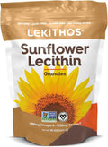 Sunflower Lecithin Granules Vegan Allergen Free Gluten Free No Artificial Preservatives Single Ingredient 16oz