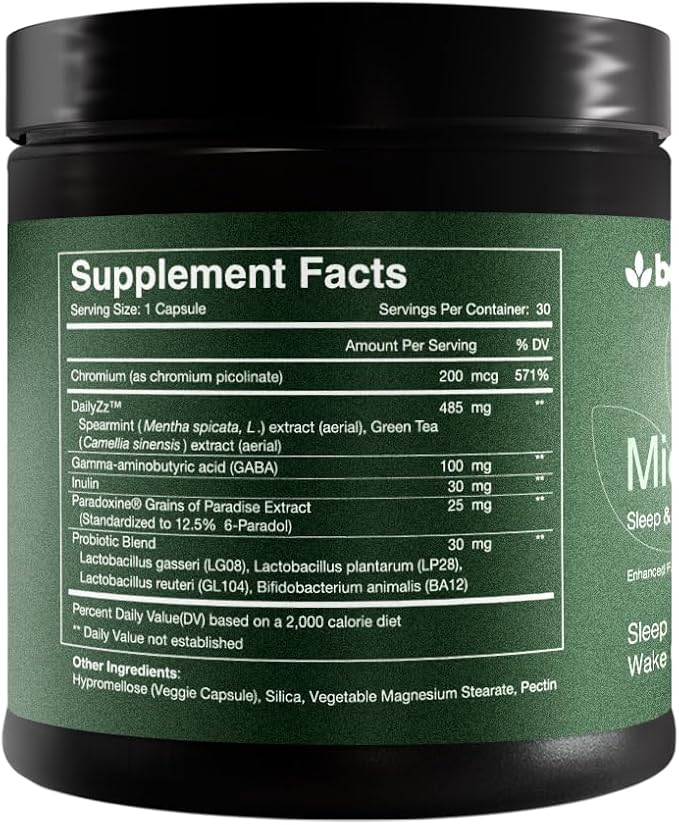 MidnightSlim™ | Advanced Nighttime Weight Management | Maximum Strength Metabolism Support Digestive Health Peaceful Sleep | Premium Probiotic Complex | 30 Capsules