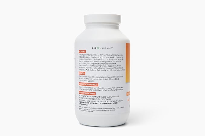 PectaSol Modified Citrus Pectin – 270 Capsules – Total-Body Health Supplement to Support the Heart Immune System Inflammation Response &amp Healthy Aging + Maintain Healthy Galectin-3 Levels