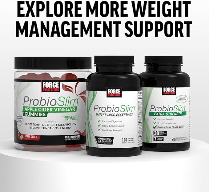 Force Factor GlucoSlim Weight Loss Pills &amp Metabolism Booster Non-Stimulant Thermogenic Fat Burner &amp Appetite Suppressant with Clinically Studied Slendacor 90 Vegetable Capsules