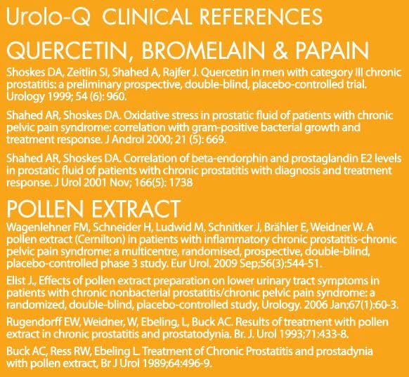 Urolo-Q Extra-Strength Prostate Support for Chronic Prostatitis CPPS Maximum Strength Effective Prostate Health Supplements for Men – Advanced Time Release Formula with Added Pollen Extract…
