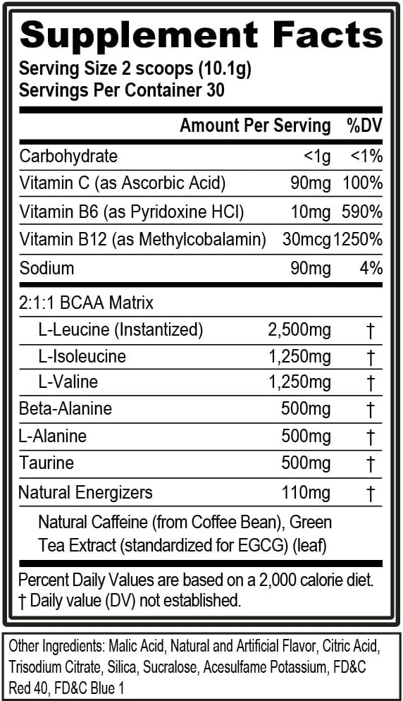 Evlution Replenishing BCAAs Amino Acids Powder for Pre &amp Post Workout (Grape and Cherry Lime 30 Servings Each)