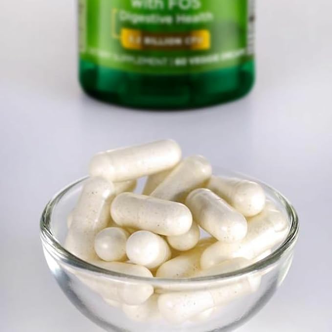 Swanson Dr. Stephen Langer's 16-Strain Probiotic with Prebiotic FOS for Gut-Health-Conscious Adults with 3.2 Billion CFU (60 Vegan Capsules 4 Pack)