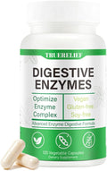 Complete Digestive Enzymes Supplement for Gut Health &amp Bloating Relief - Enhanced with Lipase Amylase Bromelain for Protein Carb &amp Fat Digestion - 120 Capsules (01)