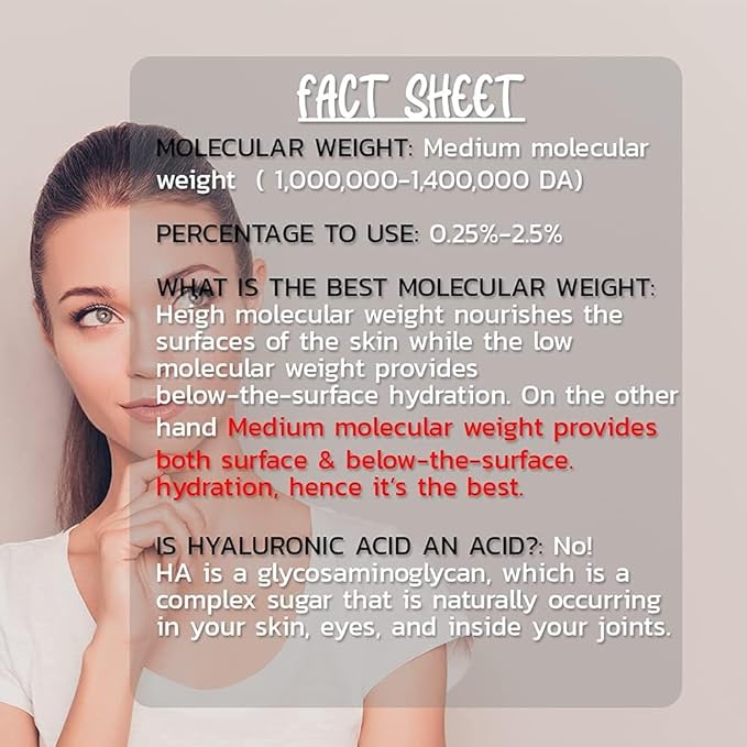 aj Premiun Hyaluronic Acid Powder 50gm