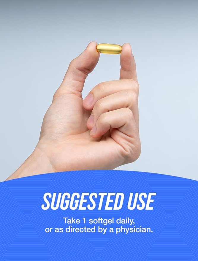 BulkSupplements.com Fish Oil 1000mg Softgels - Fish Oil Supplements Omega 3 Supplements - Gluten Free 1 Softgel per Serving 240 Count (Pack of 1)