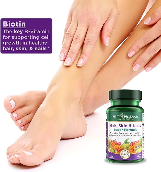 Purity Products - Hair Skin and Nails Super Formula30 Capsules