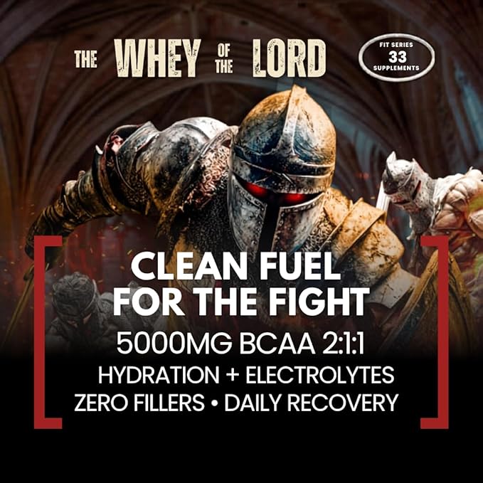 Armor of God BCAA Amino Acid Recovery Supplement Muscle Repair Endurance Hydration Workout Support (BlackBerry Lemonade)
