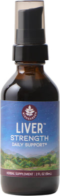 WishGarden Herbs Liver Strength Tonic - Plant-Based Herbal Liver Support Supplement with Burdock Dandelion Root &amp Yellow Dock Root Supports Liver Cleanse Detox &amp Repair Healthy Liver Functi