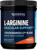 L-Arginine Powder - Nitric Oxide Supplement for Men and Women with L-Citrulline and Beet Root - Pre and Post Workout Support for Endurance and Recovery - Tangerine Flavor 1 Month Supply (30 Scoops)