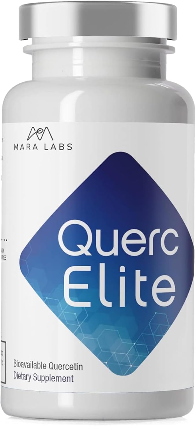 Mara Labs QuercElite Bioavailable Quercetin | 350 mg Quercetin and 250 mg Broccoli Seed Complex | 30 Vegan Capsules