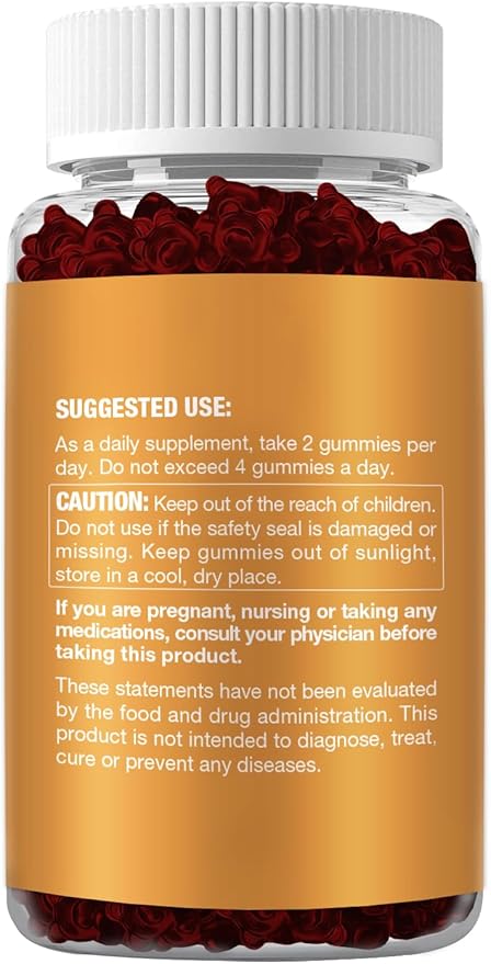 Bromelain with Zinc Vitamin C Elderberry for Lung Immune Support Supplement for Kids Adults CardiovascularAging Support Chewable VitaminsVegan 120 Count