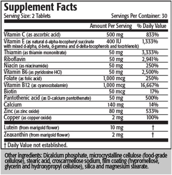 Res-Q Advanced Eye Support with 14 Critical Eye Nutrients 3-Pack