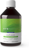 EcoNugenics ecoProbiotic: Probiotic &amp Prebiotic Supplement for Women &amp Men w/ 19 Digestive Herbs – Supports the Microbiome &amp Gut Health + Immune Function – Live Fermented Liquid Vegan Form