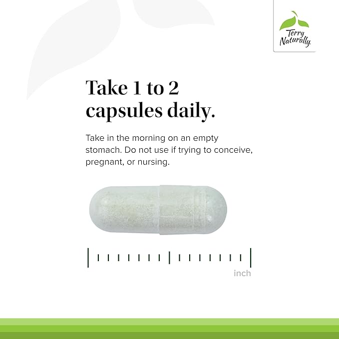 Terry Naturally Thyroid Care Plus - Supplement to Aid Thyroid - Dietary Supplement for Energy &amp Healthy Hair Support - Supplement with L-Tyrosine &amp Selenium - 60 Capsules (2 Pack)