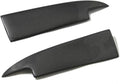 Car Real Dry Carbon Fiber Rear Bumper Lip Diffuser Side Splitter Compatible for Mercedes -BENZ W117 CLA-Class CLA220 CLA260 CLA45 2013-2015