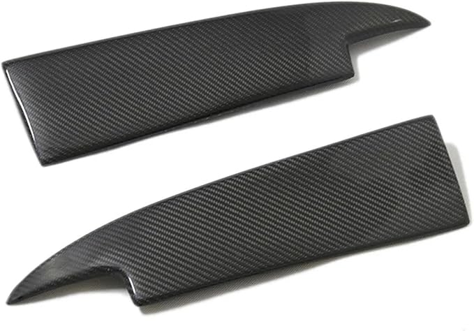 Car Real Dry Carbon Fiber Rear Bumper Lip Diffuser Side Splitter Compatible for Mercedes -BENZ W117 CLA-Class CLA220 CLA260 CLA45 2013-2015