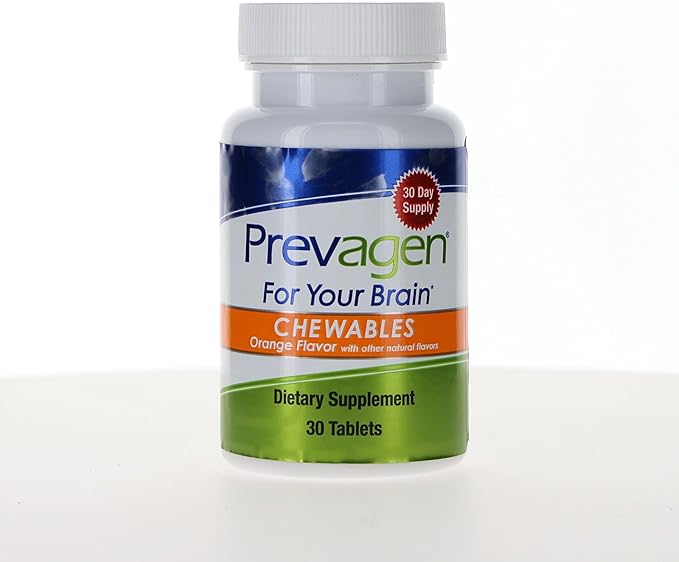 Prevagen Regular Strength Orange Chewables - 60 Tablets (2 Month Supply) | Formulated for Your Brain | 10mg of Apoaequorin Plus Vitamin D3