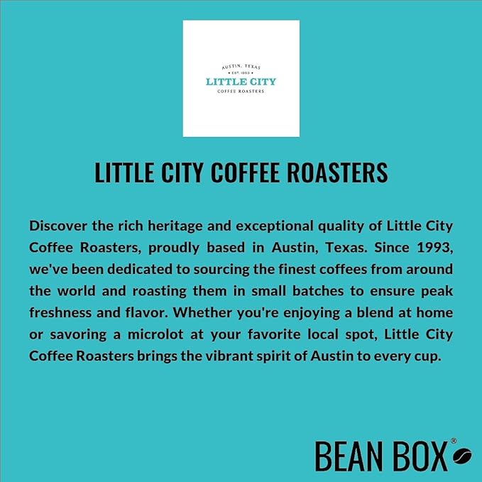 Bean Box Sampler - Roasted by Little City Roasters 3-Pack Whole Bean Coffee Gourmet Coffee