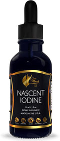 Cocó March N.M.D Nascent-Magnetized Iodine High Concentration Thyroid &amp Metabolism Support Gluten Free Keto Friendly Dairy Free Soy Free GMO Free 1050 mcg Per Serving 1 Fl Oz - 500 Serving