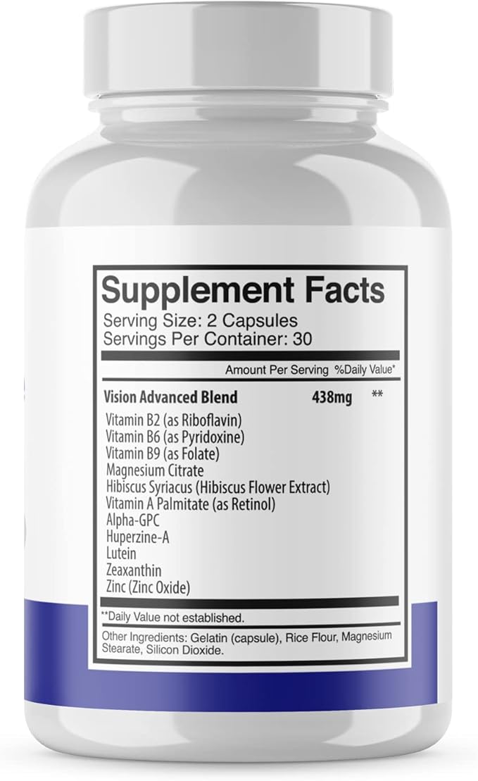 (Official 3 Pack) Sight Care Capsules - SightCare Capsules for Healthy Vision Support Supplement Advanced Healthy Ingredients Pro Supplements Pills Pastilla Sight Care Pills 3 Month Supply (180 Caps)