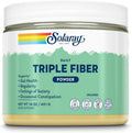 SOLARAY Triple Fiber Powder - Daily Fiber Supplement for Women and Men w/Prebiotics - Gut Health Occasional Constipation Digestive Health Support Unflavored Vegan Gluten Free 30 Servings 14oz
