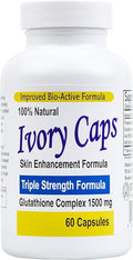 Ivory Caps - Maximum Potency Glutathione 1500Skin Whitening Complex **Sale REG. $49.99 - Now $29.99 - Free Shipping