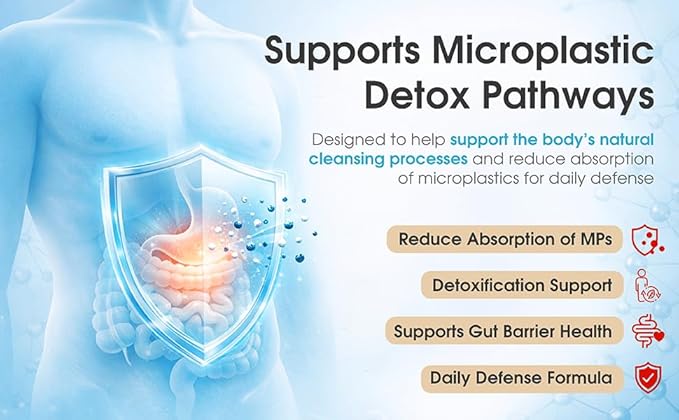 1LifeScience NAD+ Longevity Microplastics Defense Support Supplement – Probiotic Blend with NMN – Supports Digestive &amp Cellular Health – cGMP Made in USA – 60 Veggie Capsules