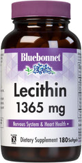 BlueBonnet Nutrition Lecithin 1365 mg 180 softgels