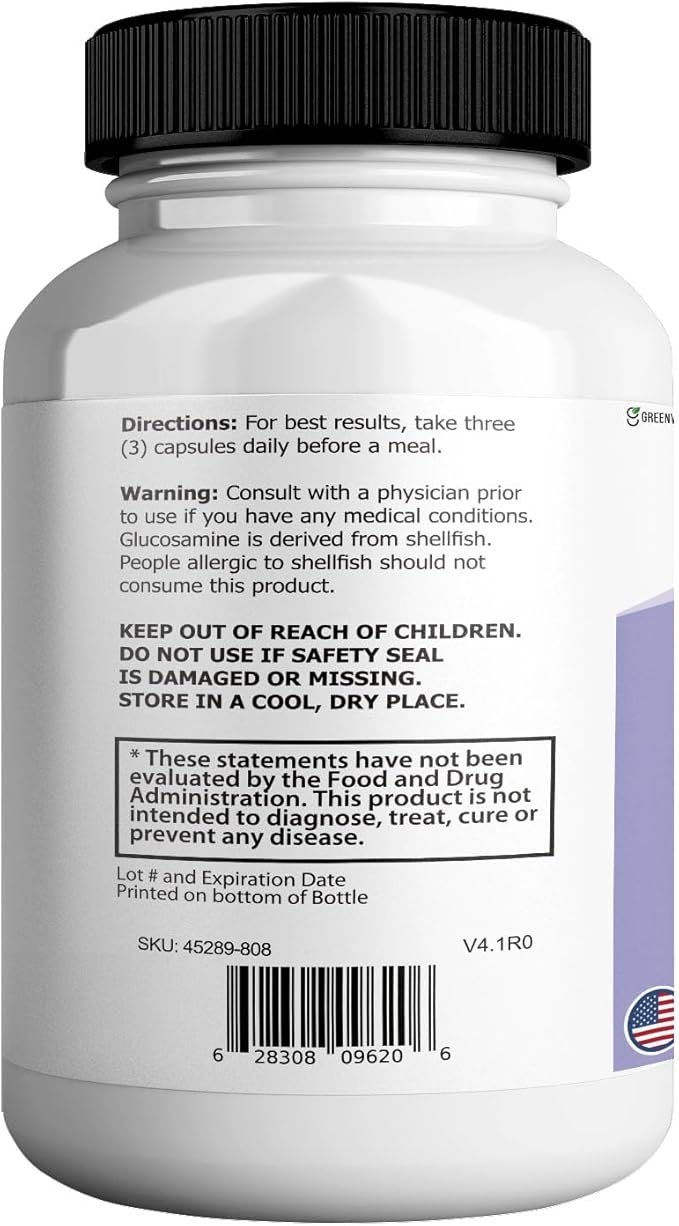 Flush Factor Plus Max Natural Essences Natural Joint Support Supplement 60 Capsules 20 Days Supply Gluten Free Sugar Free Non-GMO Made in USA (7)