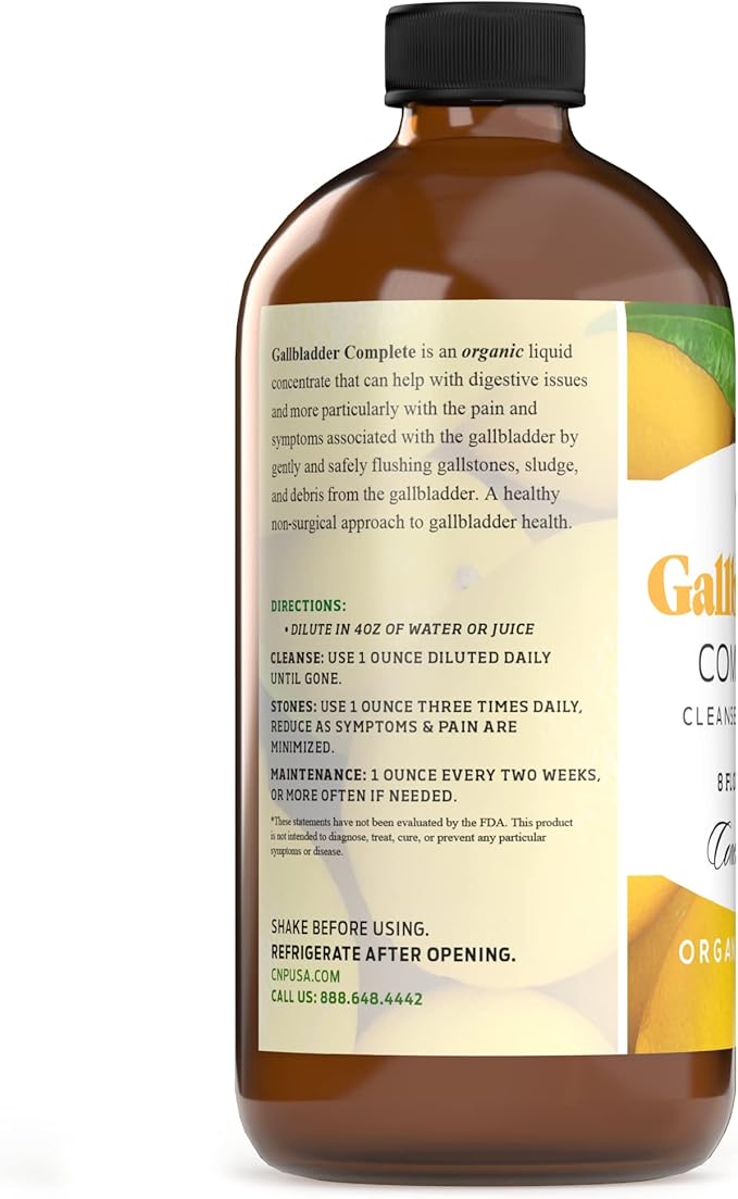 Complete Natural Products Liver Complete 8oz Gallbladder Complete 8oz &amp Gallbladder Cleanse and Balance 8oz Bundle