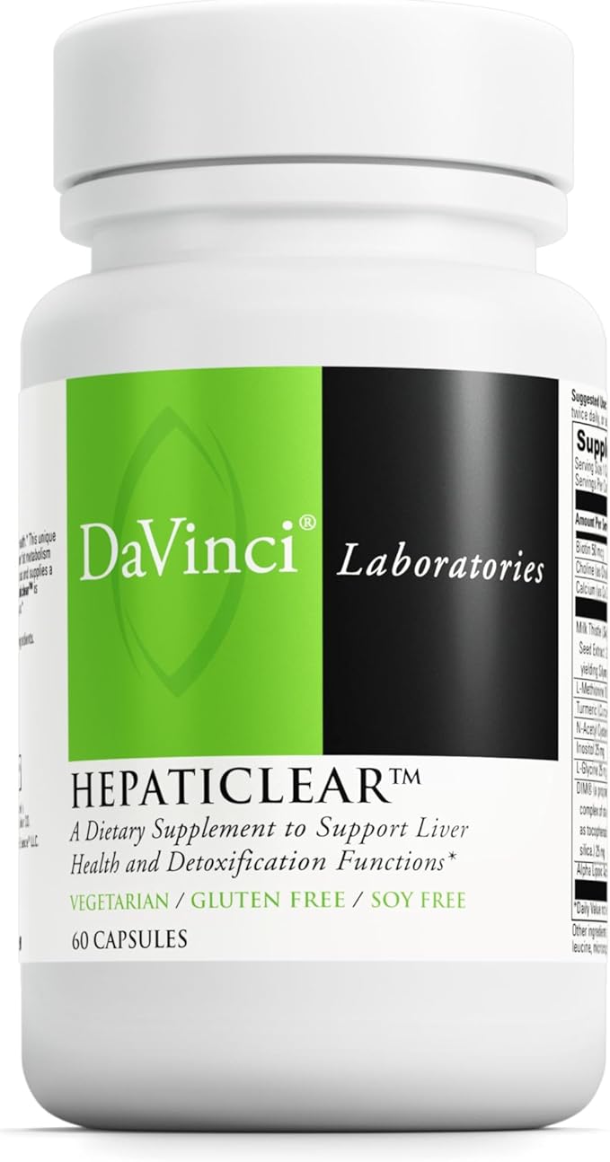 Davinci Laboratories of Vermont Hepaticlear 60 Count