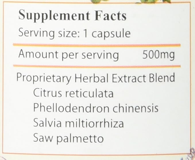 Chi's Enterprise Prosta Chi 120 caps500mg capsules