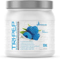 Metabolic Nutrition - TRIPEP - Tri-Peptide Branch Chain Amino Acid BCAA Powder Pre Intra Post Workout Supplement Blue Raspberry 400 Grams (40 Servings)