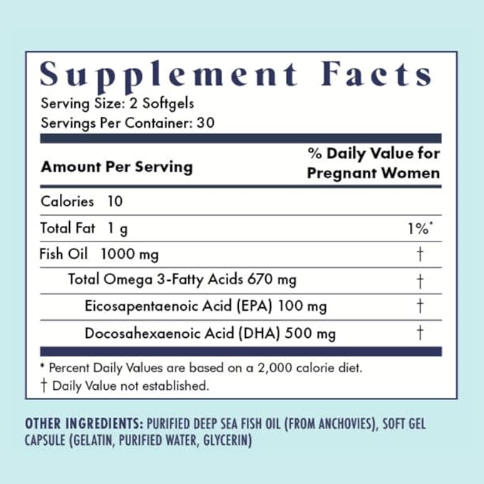 FullWell Women's Prenatal Lemon Essence Essentials - Women's Prenatal Multivitamin &amp Fish Oil - Supports Maternal Health &amp Fetal Development - Omega 3 DHA Folate &amp Choline - 30 Servings