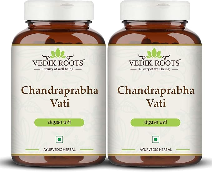 Chandraprabha Vati - Ayurvedic Herbal for Unisex | 240 Tablets (Pack of 2)