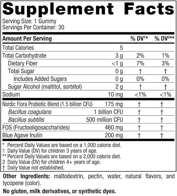 Nordic Naturals Vegan Probiotic Gummies Bundle - Zero Sugar Kids Probiotic Gummies - Strawberry Watermelon Flavor - 30 Gummies Zero Sugar Probiotic Gummies - Strawberry Watermelon Flavor - 40 Gummies