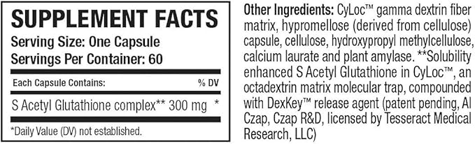 Tesseract ProButyrate Gut Health &amp SafeCell S-Acetyl Glutathione Neuro Support Bundle – 600mg + 300mg 120 + 60 Capsules Antioxidant &amp Gut Microbiome Balance