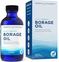 Nordic Naturals Nordic Beauty Borage Oil Unflavored - 4 Ounces - Borage Seed Oil Unique Omega-6 for Healthy and Hydrated Skin 480 Milligrams of GLA - Non-GMO - Vegan 48 Servings