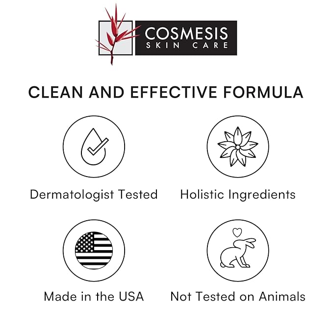 Resveratrol Anti-Oxidant Serum - Combat Aging with Antioxidants from Tea Polyphenols &amp Resveratrol - 1 fl oz - Cosmesis