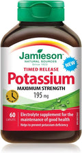 Jamieson Potassium 195mg 60 caplets