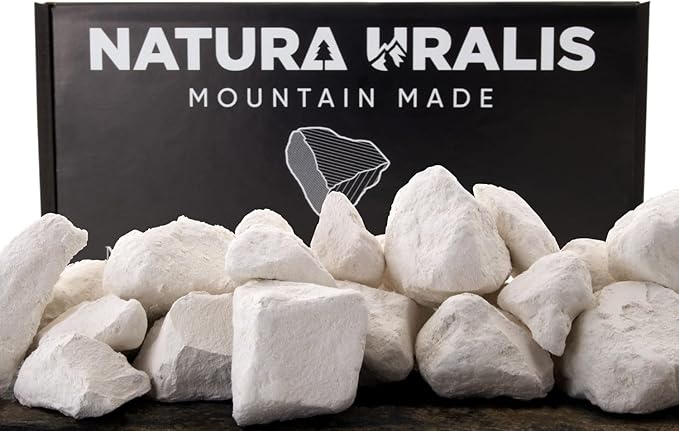 Premium Belgorod Chalk Chunks | White Chalk Chunks - Amazing Crunch Satisfying Earthy Velvety and Firm Texture ASMR Sensation Natural Calcium Carbonate (Large (35oz))