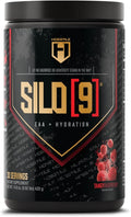 HOSSTILE SILO[9] EAA + Hydration Powder – Essential Amino Acids with Electrolytes EAA BCAA Intra Workout Powder &amp Post Workout Recovery Tangy Raspberry 30 Servings