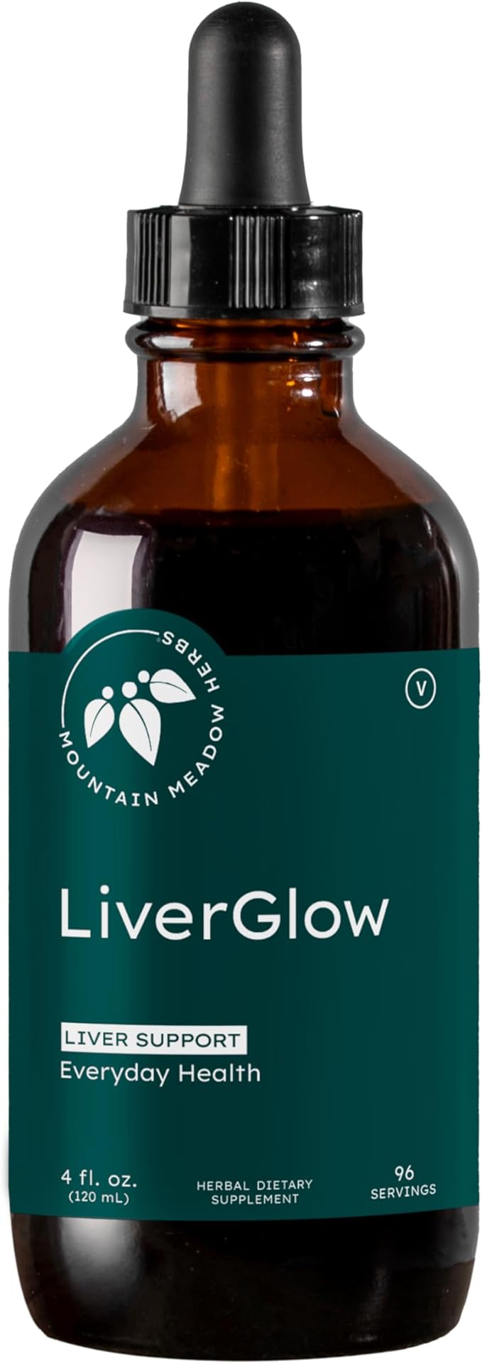 Mountain Meadow Liver Glow (Original Formula) Advanced Detoxifier and Regenerator to Support Liver Health and Function - 4 oz - for a Happy Liver
