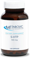 Metabolic Maintenance 5-HTP - Delivers 100 mg 5-Hydroxytryptophan - Supports Serotonin Pathways a Positive Outlook &amp Restfuness - 120 Servings - 120 Capsules